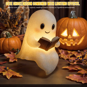 Cute LED Ghost Night Light Children's Nightlight Gift Bedside Sleep Lamp